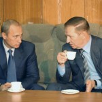 Владимир Путин и Леонид Кучма, 2002 год