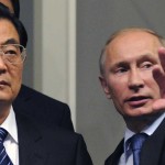 Премьер-министр Владимир Путин с Генеральным Секретарем Компартии КНР Ху Цзинтао, 2011 год.